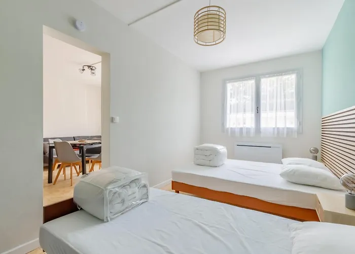 L'evasion Atlantique - Appt A 5 Min De La 생장드몽